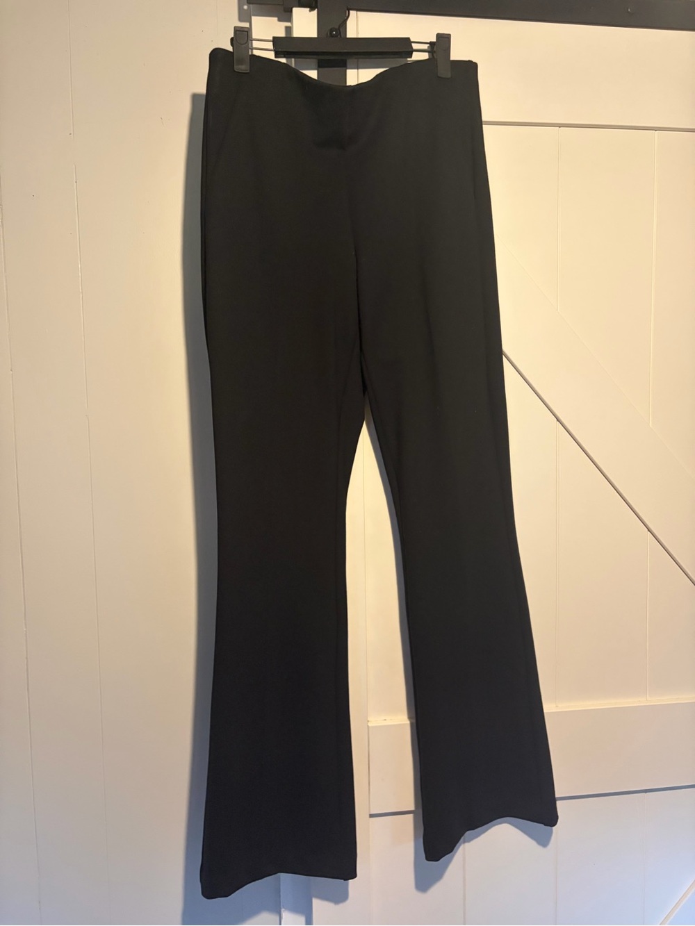 Ella Black Boot-Cut Flare Pants
